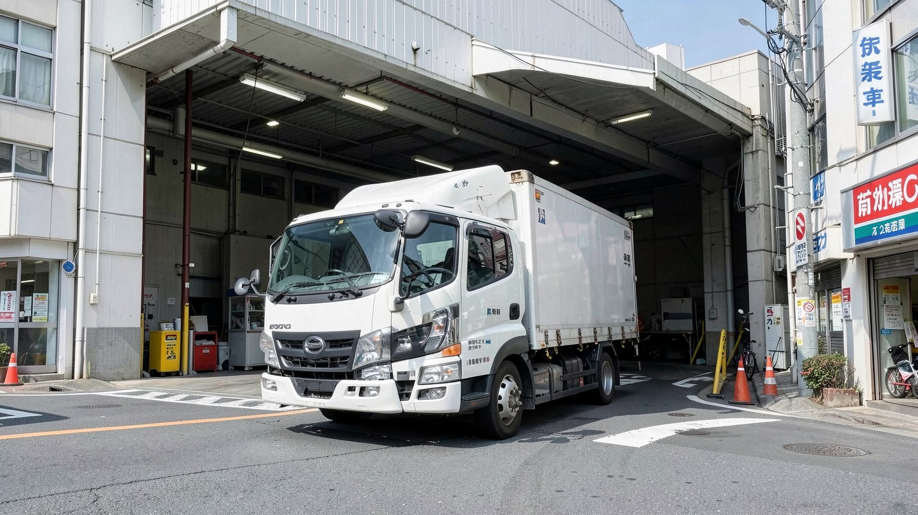 搬入経路の現況評価のイメージ